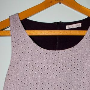 Lucca Couture mini-daisy print shift dress